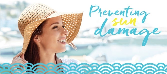 take preventive actions to protect your skin from the sun