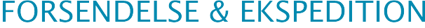 Forsendelse og ekspedition