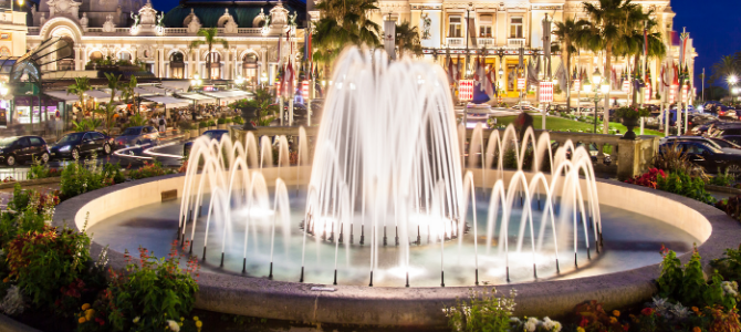 monaco fountain