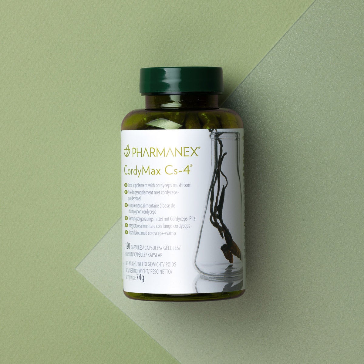 pharmanex/targeted-solutions/pharmanex-cordymax-cs4-green-background-lifestyle-image