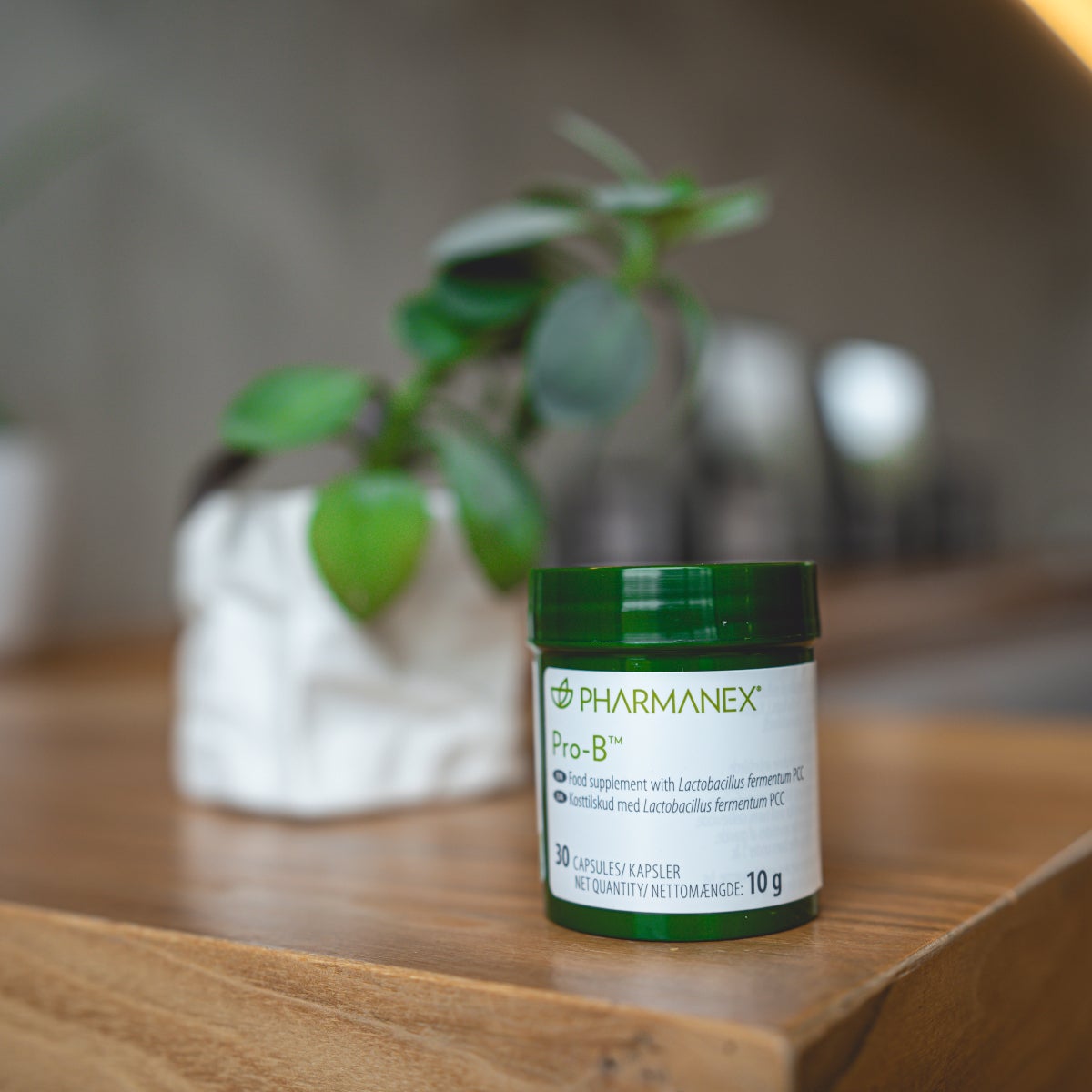 Pharmanex Pro-B bottle closed lifestyle