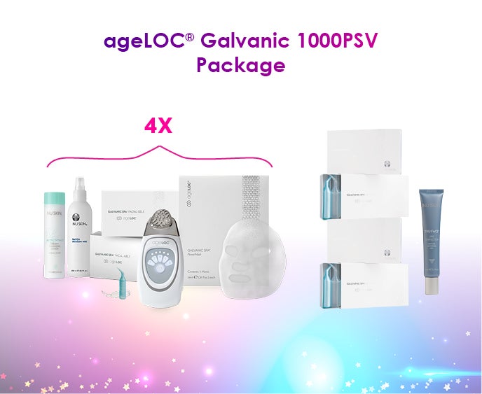 ageLOC Galvanic 1000PSV Package