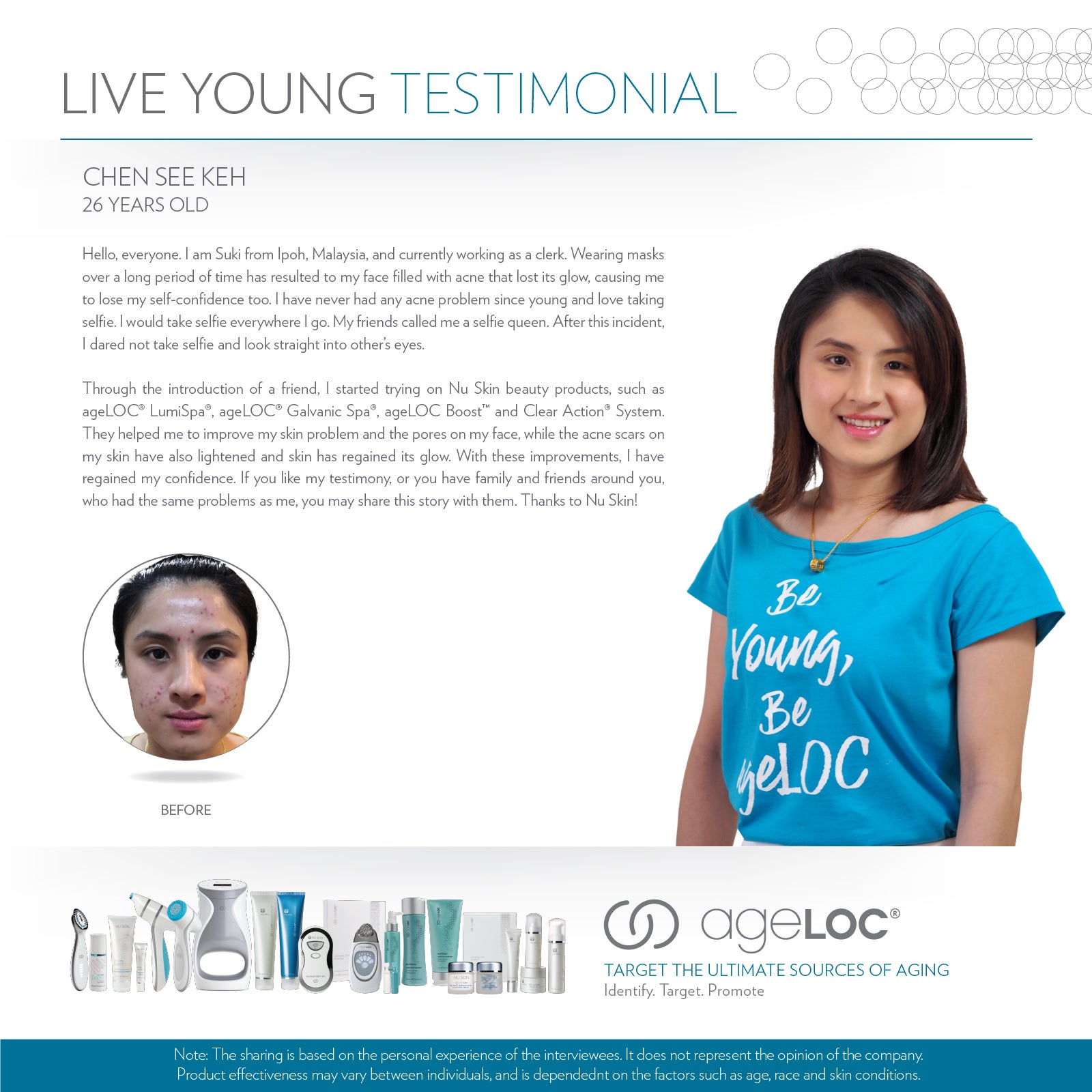 Nu Skin Live Young Testimonial Chen See Keh