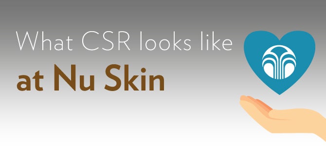 What CSR looks like at Nu Skin