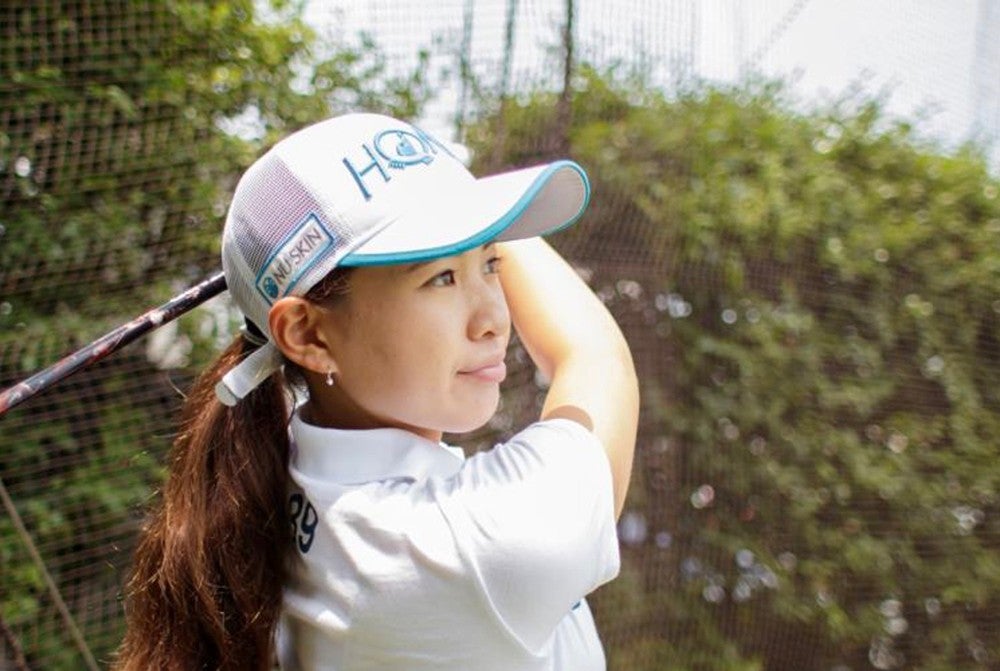 ニュースキンジャパン株式会社 女子プロゴルファー 永井 花奈 選手とスポンサー契約を締結 7月29日に行われた2016年度LPGAプロテストに1位で合格