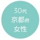 30代京都府女性