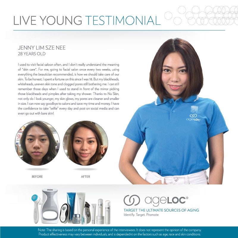 Nu Skin Live Young Testimonial Jenny Lim