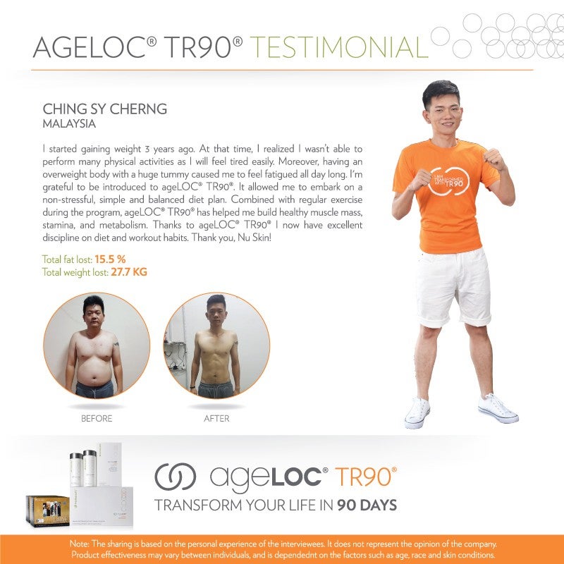 Nu Skin Super Star Testimonial Ching Sy Cherng
