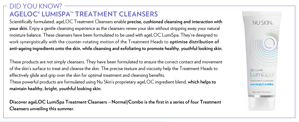 LumiSpaMicrosite_Treatment Cleansers_Banner