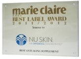 Nu Skin Awards & Recognitions marie clarie