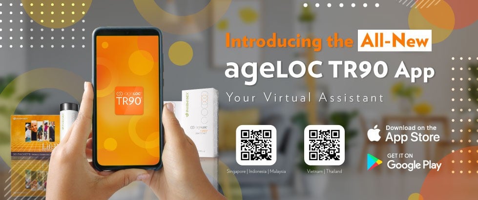 Photo of ageLOC TR90 weight management system products