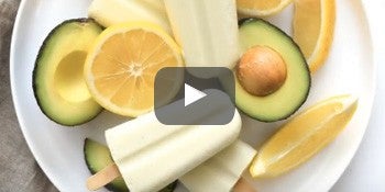 Hình ảnh kem que bơ chanh