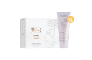 Beauty Focus™ Collagen+ (Peach) & ageLOC® LumiSpa® Cleanser (Oily) Subscription