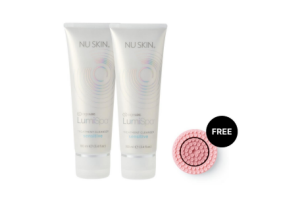 Buy 2 ageLOC LumiSpa Sensitive Treatment Cleansers Get 1 Gentle Rose Gold Treatment Head