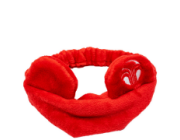 Red Lunar New Year Bear Ears Headband