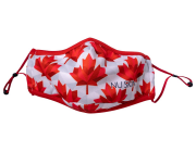 Red Maple Leaf Face Mask