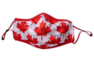 Red Maple Leaf Face Mask