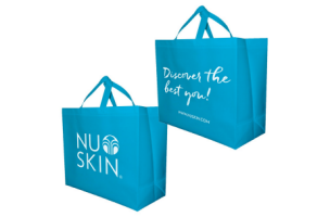 NU SKIN メモ用紙 付箋 ふせん フセン FITMEMO フィットメモ 蛍光 4本 40×50mm 200